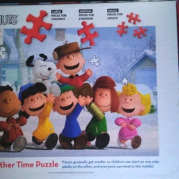 Peanuts 400 together time puzzle NWT - Picture 5 of 8